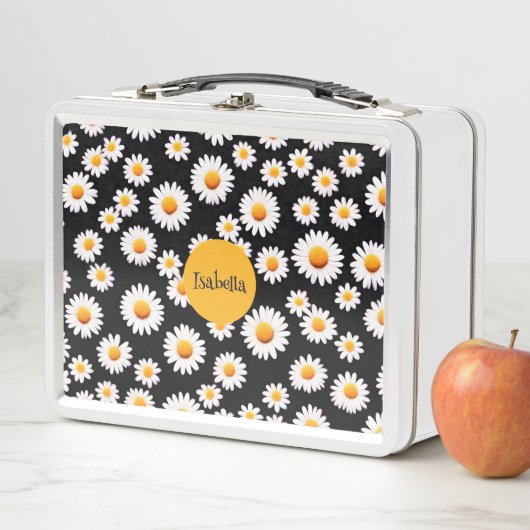 Roze Daisy Flower Botanische kleurrijke patroon ki (In situ)