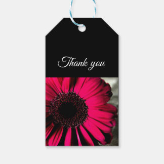 Roze Daisy Gift Label Cadeaulabel