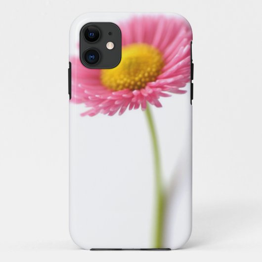 Roze Daisy iPhone 5/5S Hoesje (Achterkant)