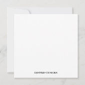 ROZE DAISY, LEEG ALL OCCASION KAART (Achterkant)