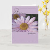 Roze Daisy Miracles Kaart (Gele Bloem)