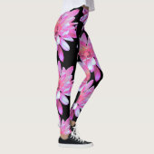 Roze Daisy-patroon Leggings (Rechts)