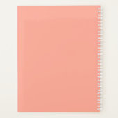 Roze Daisy Planner (Achterkant)