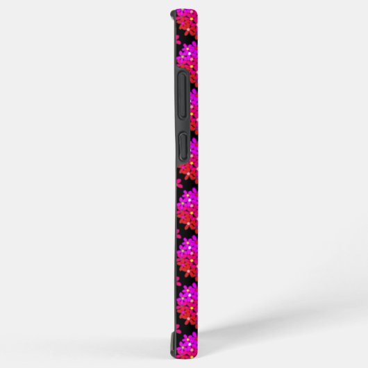 Roze Daisy Puffs Samsung Galaxy Hoesje (Rechterkant)