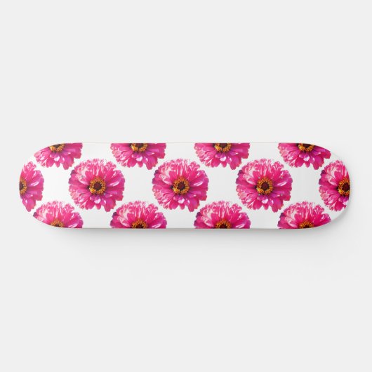 Roze Daisy, roze bloemen Persoonlijk Skateboard (Horizontaal)