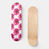 Roze Daisy, roze bloemen Persoonlijk Skateboard (Voorkant)