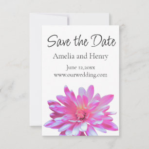 Roze Daisy roze bloemen roze bloem - save the date