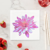 Roze daisy roze bloemen roze bloem servet (Insitu)