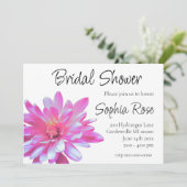 Roze Daisy roze bloemen roze bloem vrijgezellenfee Kaart (Staand voorkant)