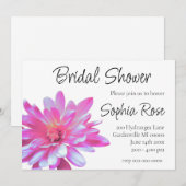 Roze Daisy roze bloemen roze bloem vrijgezellenfee Kaart (Voorkant / Achterkant)