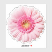 Roze Daisy  Sticker (Vel)