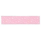 Roze Daisy Table Runner Korte Tafelloper (Horizontaal)