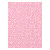Roze Daisy Tablecloth Tafelkleed (Voorkant)