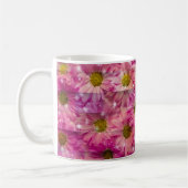 Roze Daisy Weave Koffiemok (Links)