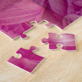 Roze Daisy Weave Legpuzzel (Zijkant)
