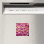 Roze Daisy Weave Magneet (Insitu (Vaatwasser))