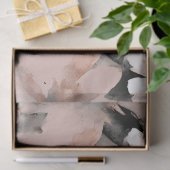 Roze Daizy Bloemendecoupe Tissuepapier (Geschenk)