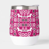 Roze Dala Zweeds Paard Print (Links)
