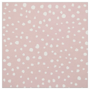 Roze Dalmatische Spots, Dalmatische Stippen, gecit Stof