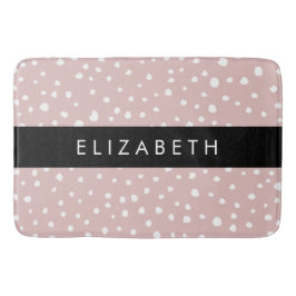 Roze Dalmatische Vlekken, Dalmatische Stippen, Jou Badmat