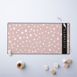 Roze Dalmatische Vlekken, Dalmatische Stippen, Jou Bureaumat