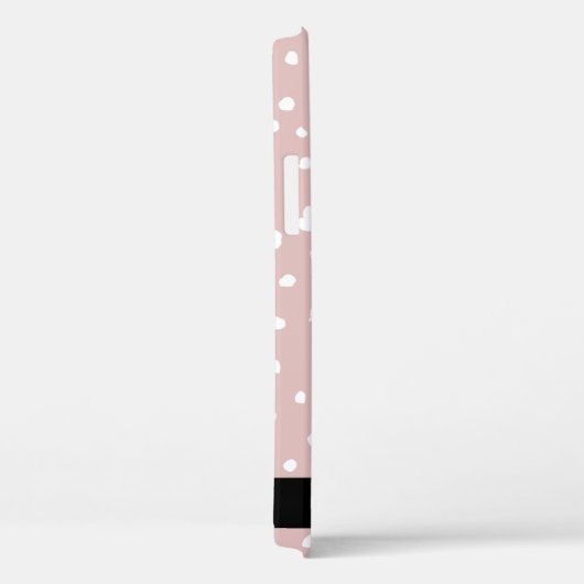 Roze Dalmatische Vlekken, Dalmatische Stippen, Jou Case-Mate iPhone Case (Achterkant / Rechts)