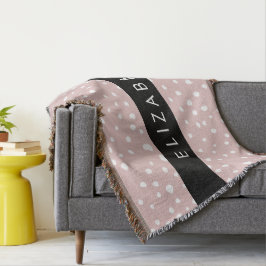 Roze Dalmatische Vlekken, Dalmatische Stippen, Jou Deken