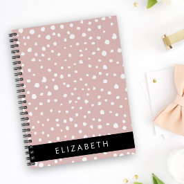 Roze Dalmatische Vlekken, Dalmatische Stippen, Jou Notitieboek