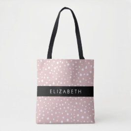 Roze Dalmatische Vlekken, Dalmatische Stippen, Jou Tote Bag