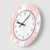 Roze Damaseklokken Grote Klok (Hoek)