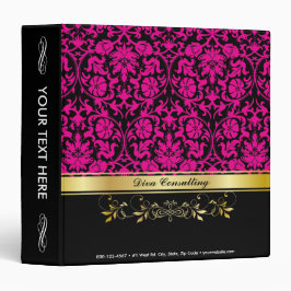 Roze Damask 1 1/2" Multomap