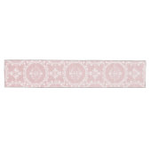 Roze Damask Beauful Country Shabby Chic Medium Tafelloper (Horizontaal)