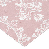 Roze Damask Beauful Country Shabby Chic Medium Tafelloper (Hoek)