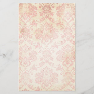  Roze Damask Briefpapier