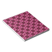 Roze Damask Hearts Notitieblok (Schuin)