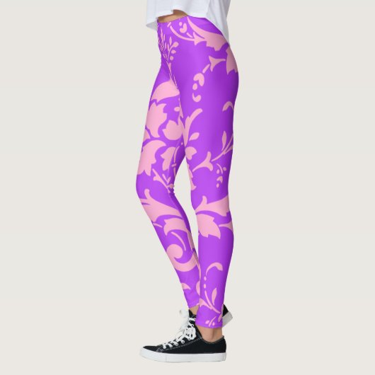 Roze Damask Leggings (Links)
