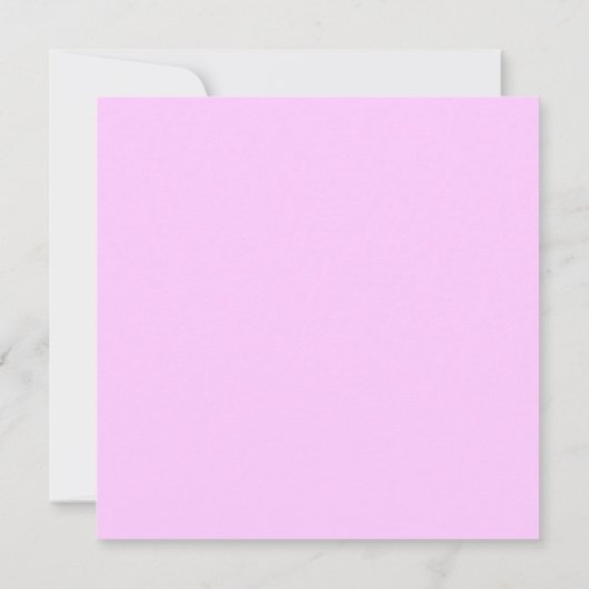 roze damask monogram bruiloft uitnodiging toevoege (Achterkant)