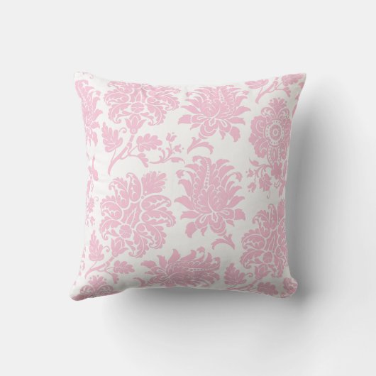  roze Damask Pillow Kussen (Achterkant)