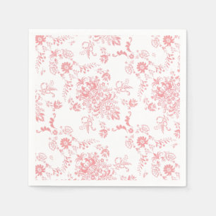 Roze Damask Servet