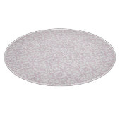 Roze Damask-snijkaart Snijplank (Hoek)