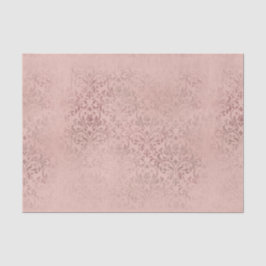 Roze Damask Tissuepapier