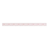 Roze damast grosgrain lint (Voorkant)