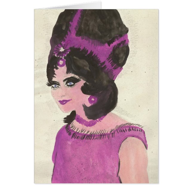 Roze dame (Voorkant)