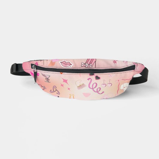 Roze dame heuptasje (Voorkant)