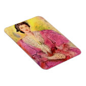 roze dame magneet (Rechterzijde)