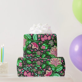 Roze Dame Slipper Bloem NH State Wildflower Cadeaupapier