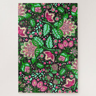 Roze Dame Slipper Bloem NH State Wildflower Legpuzzel