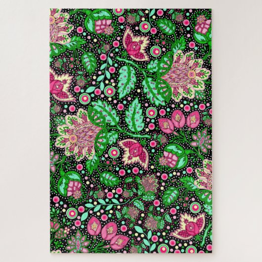 Roze Dame Slipper Bloem NH State Wildflower Legpuzzel (Verticaal)