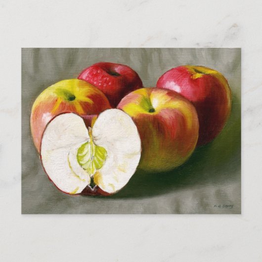 Roze dames briefkaart (Voorkant)