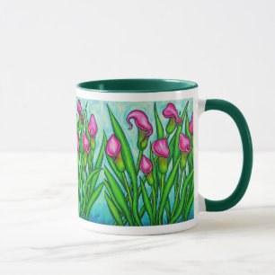 Roze Dames - Calla de Mok van de Koffie van de